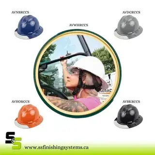 AboveView, Ratchet, Clear Visor, 3-pt Non-elastic Chinstrap, Vinyl Browpad Product Image